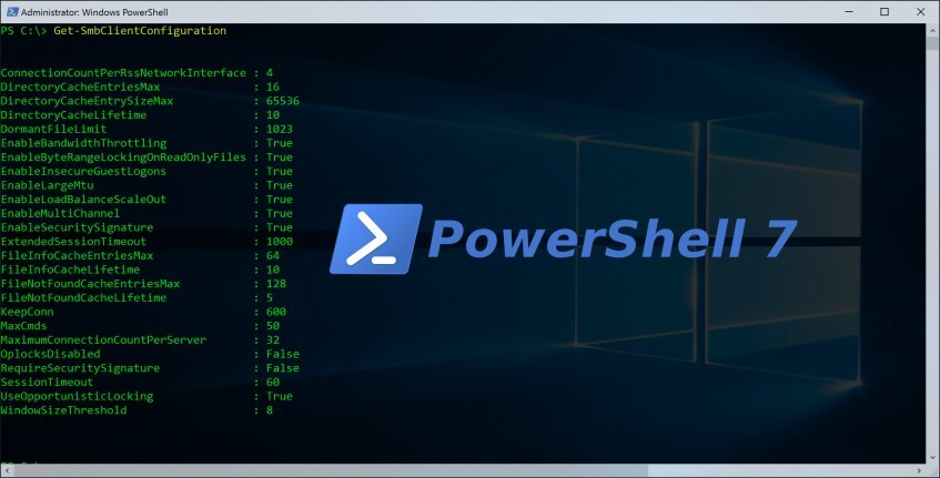 Cập nhật PowerShell 7.0.1
