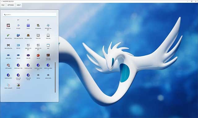 WinDS PRO là bộ sưu tập các trình giả lập cho nhiều máy chơi game