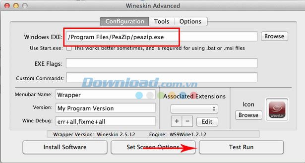Kiểm tra ứng dụng Windows trên Mac