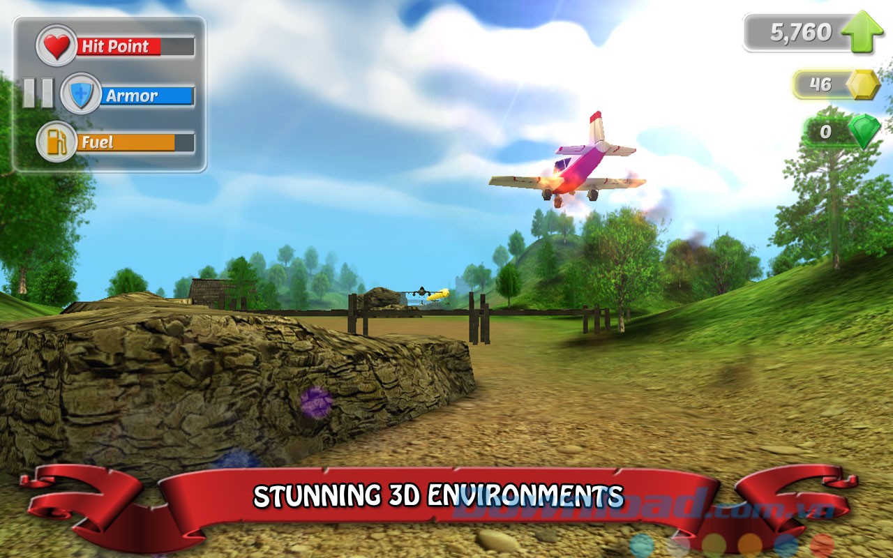 Hình ảnh đồ họa 3D đẹp mắt trong game