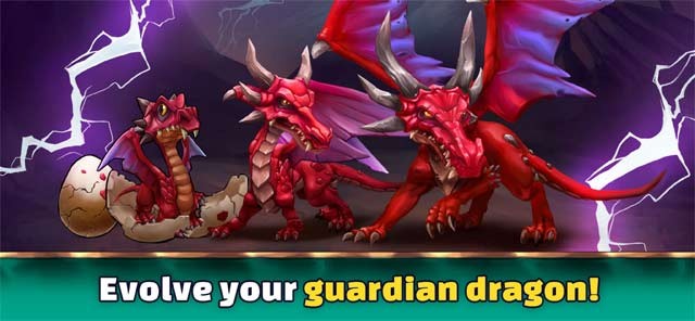 Nuôi dưỡng và tiến hóa chú rồng khổng lồ