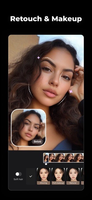 Chỉnh sửa và make-up cho nhân vât trong video