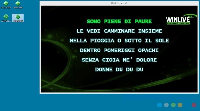 Dễ dàng di chuyển cửa sổ của ứng dụng miễn phí Winlive theo ý muốn