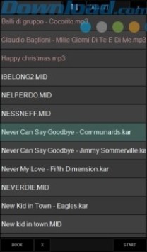 Danh sách bài hát yêu thích