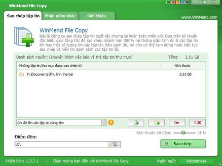 WinMend File Copy