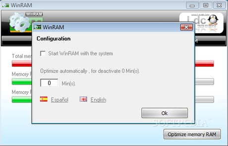 Thiết lập WinRAM