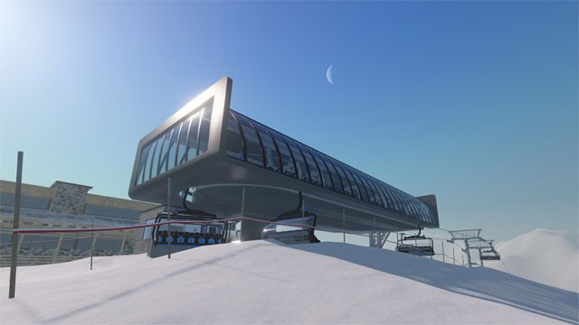 Xây dựng các công trình và dịch vụ giải trí vui vẻ trong Winter Resort Simulator