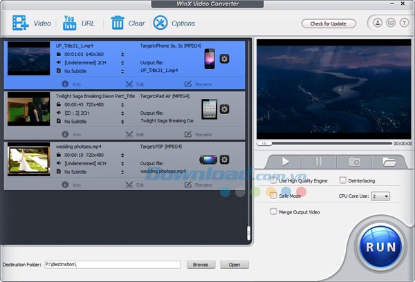 WinX Video Converter
