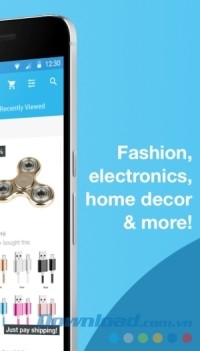 Wish - Don't OverPay cho Android chứa đủ mọi mặt hàng