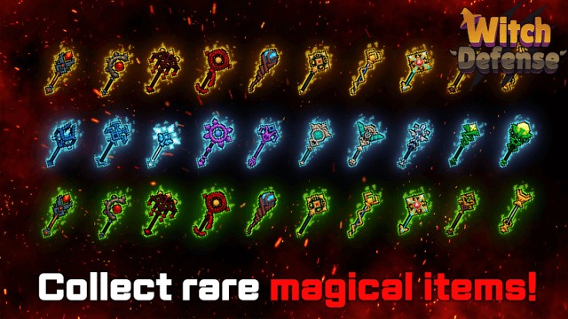 Thu thập các vật phẩm phép thuật hiếm