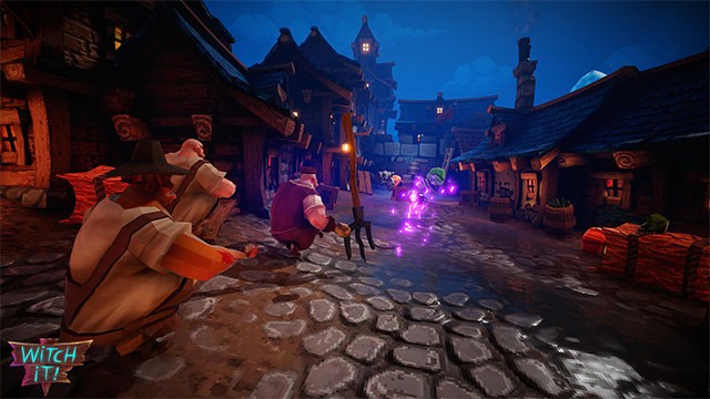 Witch It sở hữu gameplay hành động nhẹ nhàng kết hợp yếu tố nhập vai và phiêu lưu