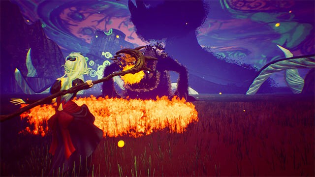 Sử dụng sức mạnh của ma thuật lửa để thiêu rụi toàn bộ kẻ thù