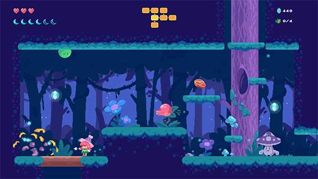 Witchcrafty là game đi cảnh đồ họa Pixel tuyệt đẹp