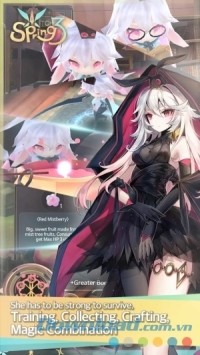 Huấn luyện phù thủy trong WitchSpring3 cho Android