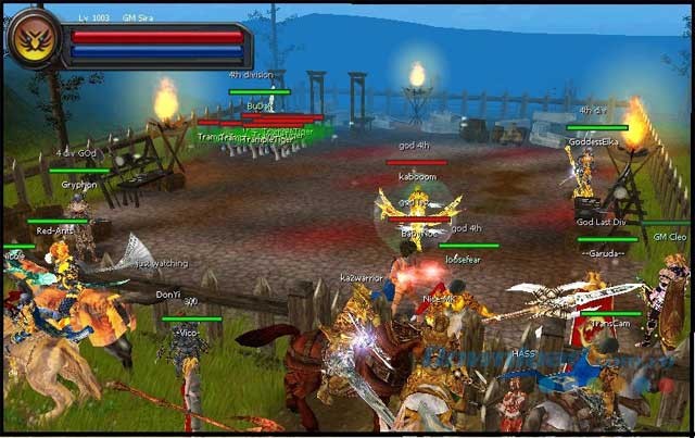 Tham gia trận chiến PvP