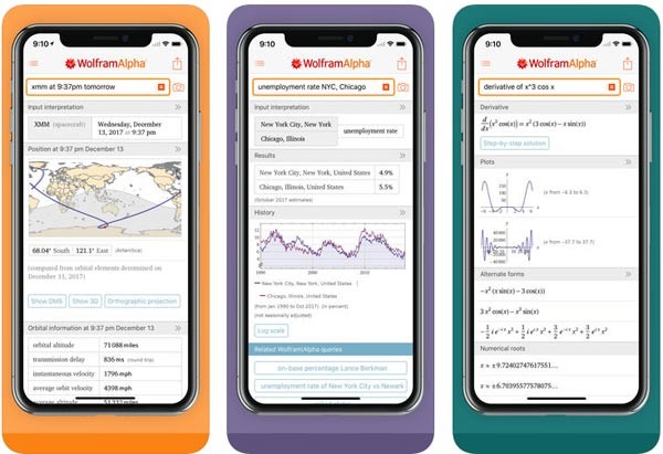 Ứng dụng giải toán và tìm kiếm thông minh WolframAlpha
