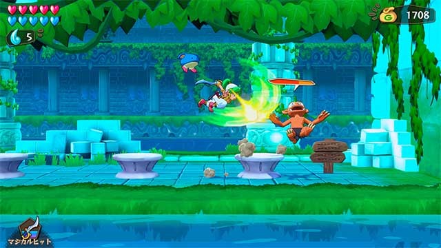 Wonder Boy: Asha in Monster World là game nhập vai hành động vui nhộn