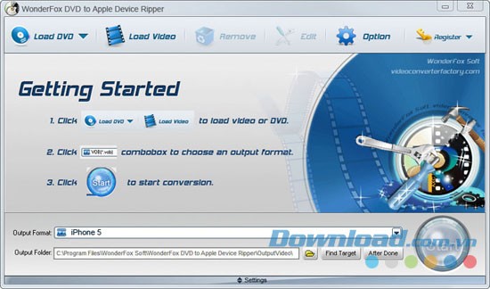 WonderFox DVD to Apple Device Ripper