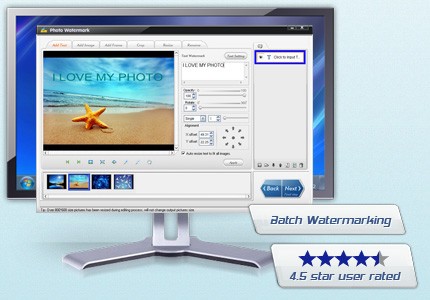 Giao diện WonderFox Photo Watermark