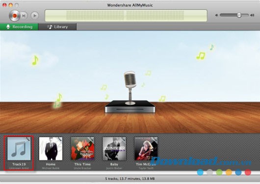 Wondershare AllMyMusic for Mac