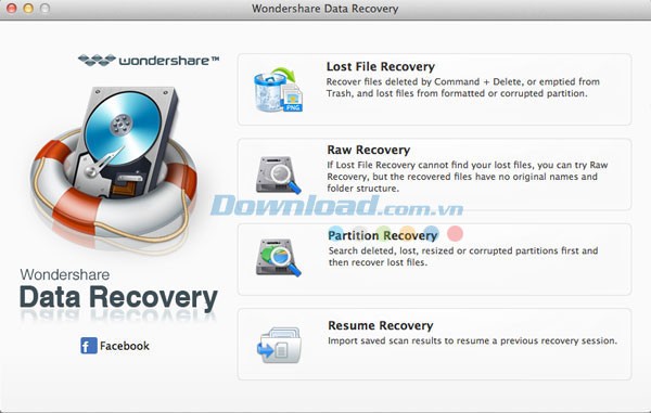 Wondershare Data Recovery for Mac!