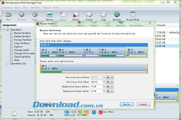 Wondershare Disk Manager Free