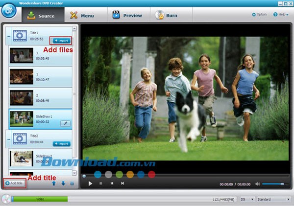 Wondershare DVD Creator