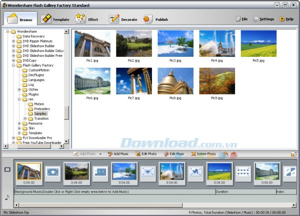 Wondershare Flash Gallery Factory Standard