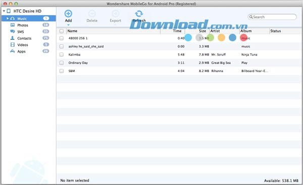 Wondershare MobileGo for Android Pro for Mac
