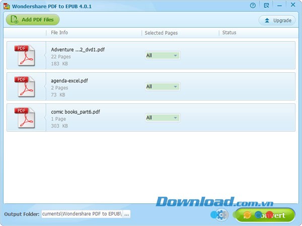 Wondershare PDF to EPUB Converter