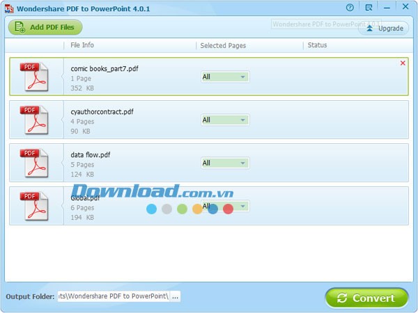 Wondershare PDF to PowerPoint Converter