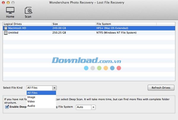 Wondershare Photo Recovery for Mac