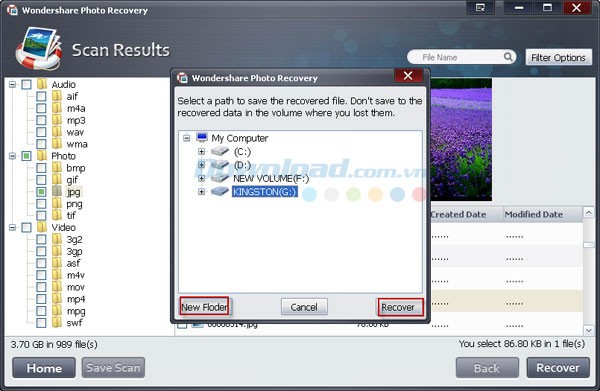 Wondershare Photo Recovery