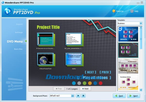 Wondershare PPT2DVD Pro