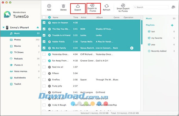 Wondershare TunesGo for Mac