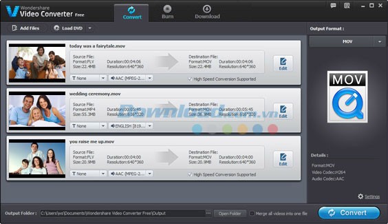 Wondershare Video Converter Free