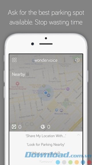Tìm điểm đỗ xe gần nhất