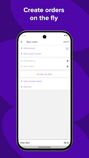 Tạo đơn hàng dễ dàng