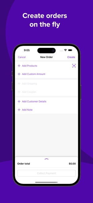 Tạo đơn hàng dễ dàng