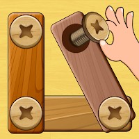 Wood Nuts & Bolts Puzzle - Game Vặn Ốc Vít Tháo Gỗ Trí Tuệ Android