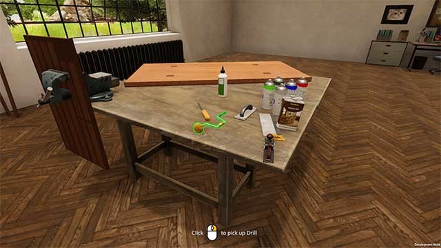 Woodwork Simulator sẽ cung cấp các công cụ đục gỗ chân thực