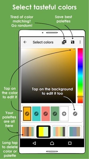 Tùy chỉnh màu sắc theo ý thích