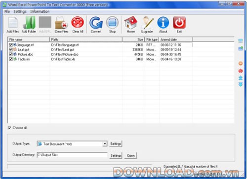 Word Excel PowerPoint To Text Converter 3000