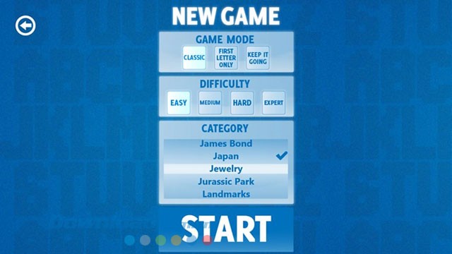 Lựa chọn chế độ chơi