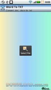 Word to TXT for Android - Convert Word to TXT