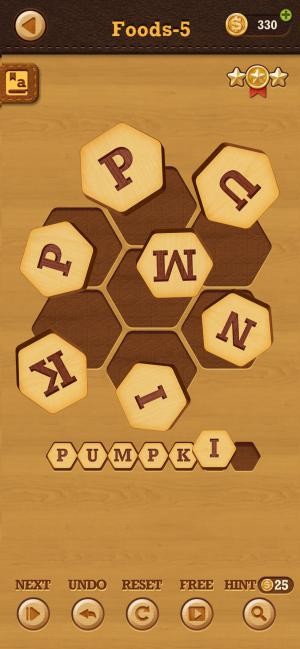 Nối chữ cái để tạo thành từ tiếng Anh