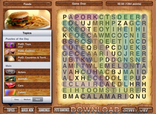WordSearch HD Free For iOS