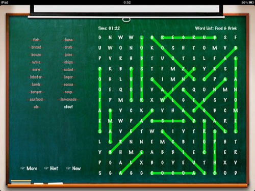 WordSearch Unlimited HD Free For iPad