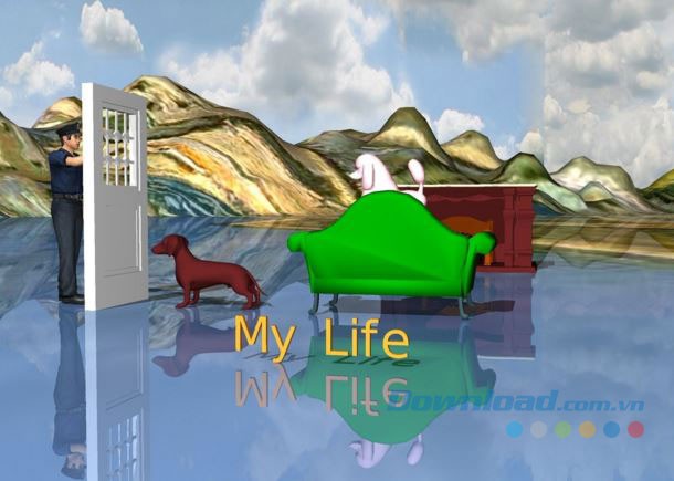 Xem hình ảnh từ nhiều góc độ