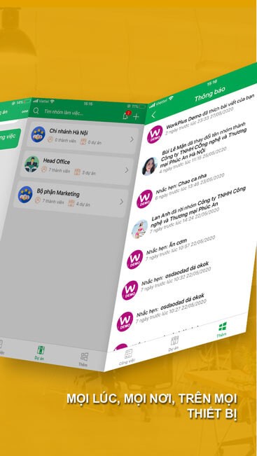 Dễ dàng quản lý trên mọi thiết bị